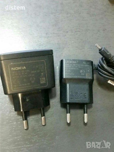 Зарядни за Нокия / Nokia /тънка  букса , снимка 1