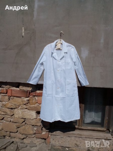 Стара Бяла работна престилка, снимка 1