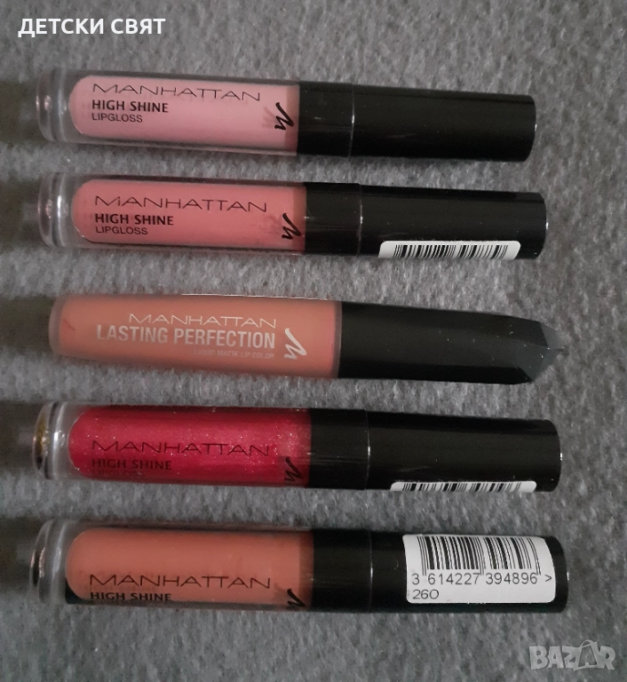 Manhattan HIGH SHINE LIPGLOSS- Гланц за устни с блясък, снимка 1