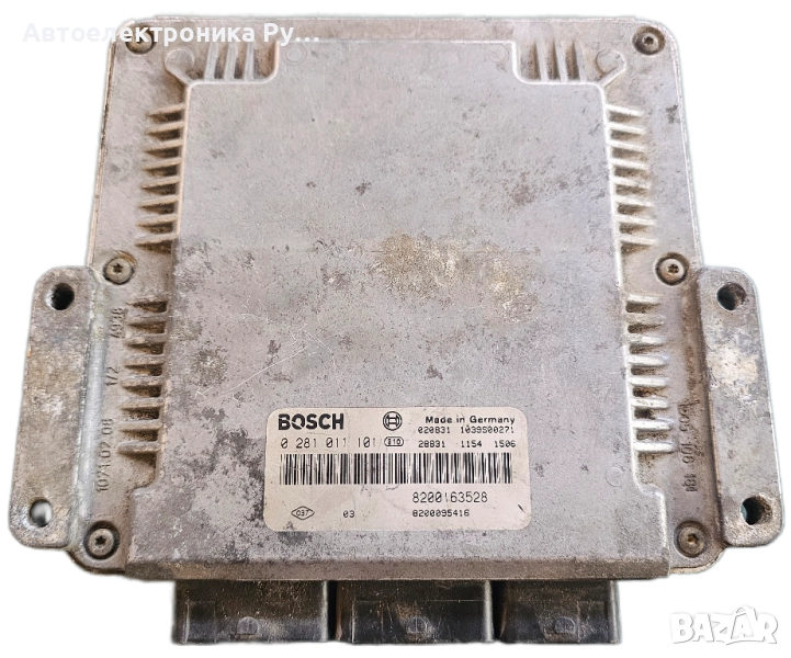 Компютър за RENAULT LAGUNA 1.9 DCI ECU ,0281011101, 8200095416 , снимка 1