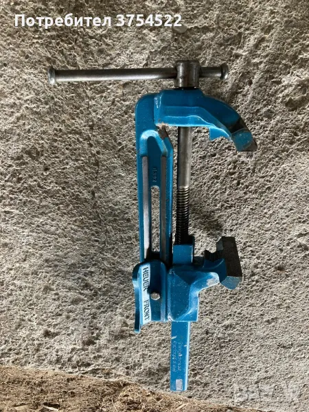 Професионално настолно менгеме Heuer 140 мм, снимка 1