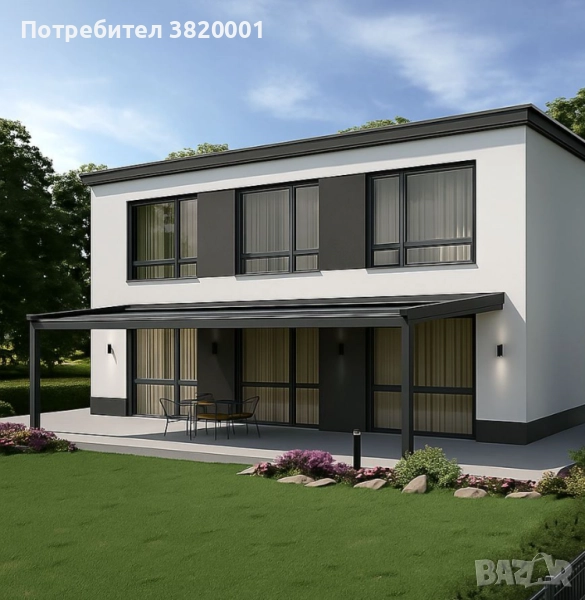 БЕЗ КОМИСИОНА - Къща с 4 спални и гледка море, снимка 1