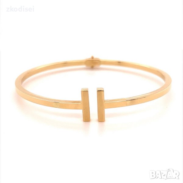 Златна дамска гривна Tiffany i Co 6,44гр. диаметър:6,0см. 14кр. проба:585 модел:16514-3, снимка 1