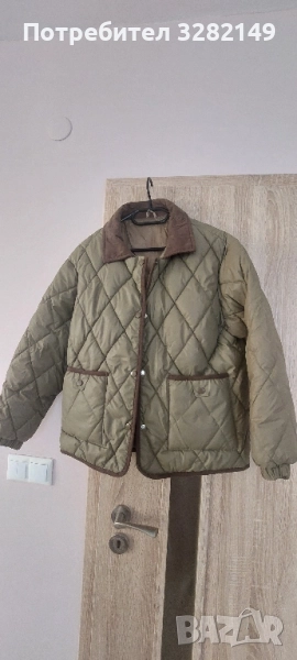 дамско маслена зелено яке, снимка 1