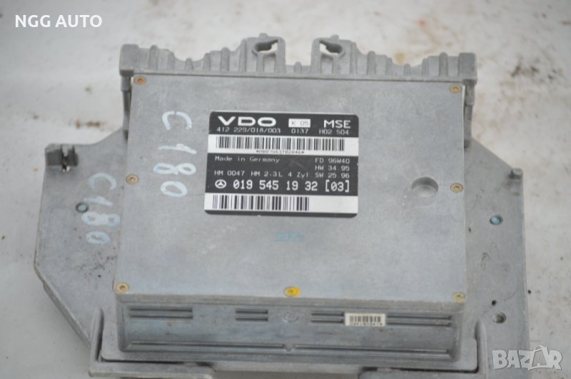 Компютър двигател за Mercedes-Benz, A 019 545 19 32 [03], 412 220/018/003, снимка 1