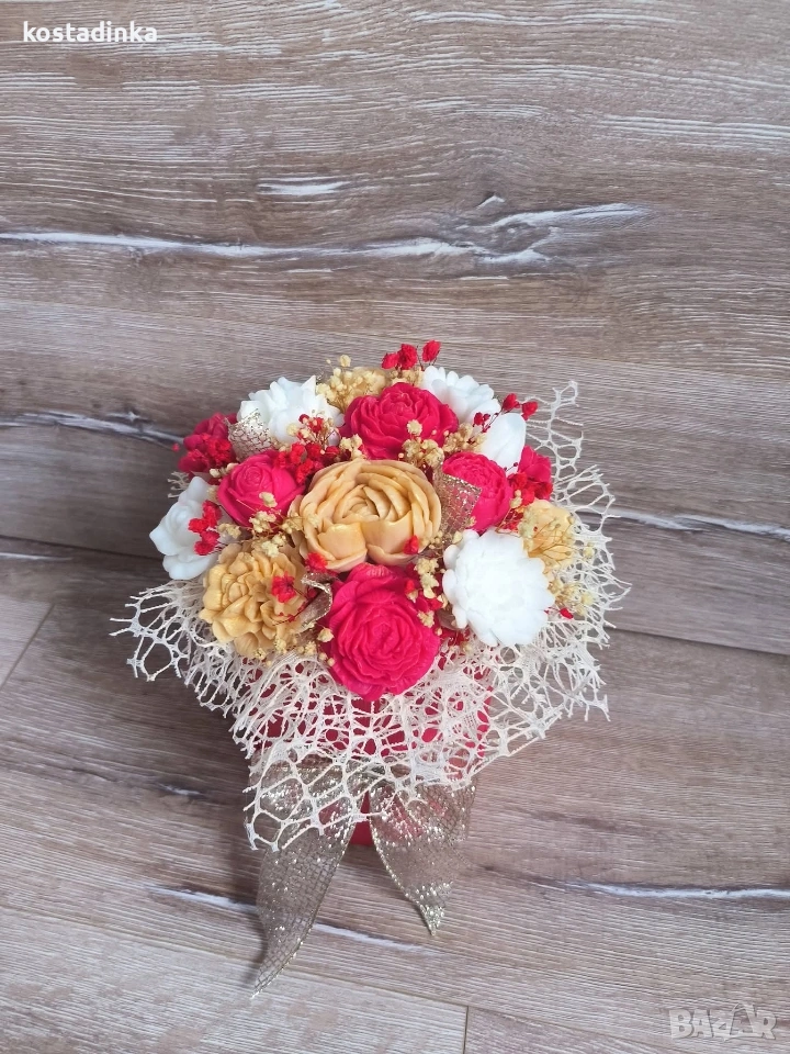 Ароматен сапунен букет , снимка 1