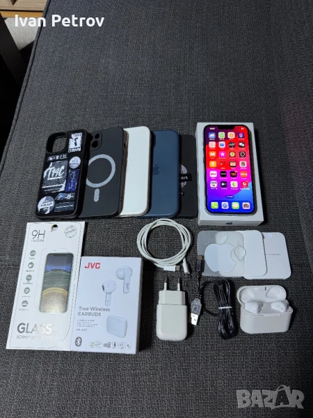 Iphone 14 128gb + много подаръци и безжични слушалки, снимка 1