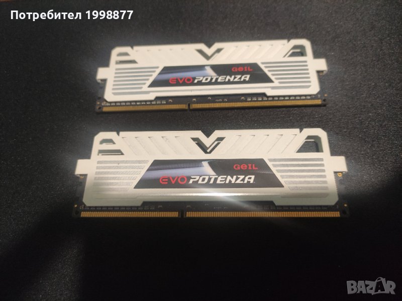 GEIL 2X4GB DDR3 2400MHz GEIL EVO POTENZA, снимка 1