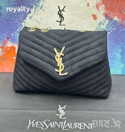 Yves Saint Laurent Дамски Луксозни Чанти Два Цвята , снимка 1