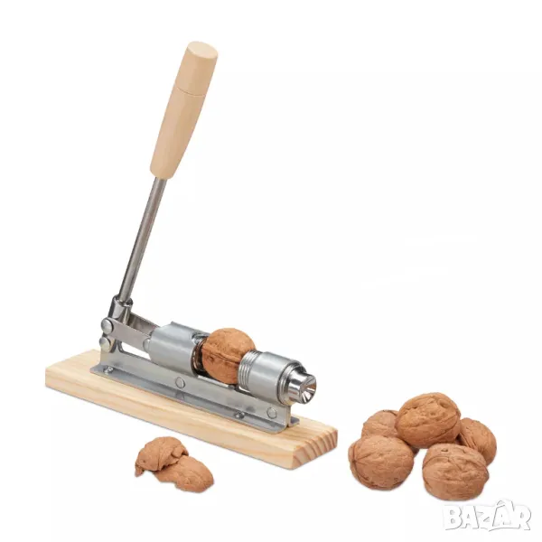 Ретро Лешникотрошачка  с дървен лост Винтидж отварачка  , снимка 1