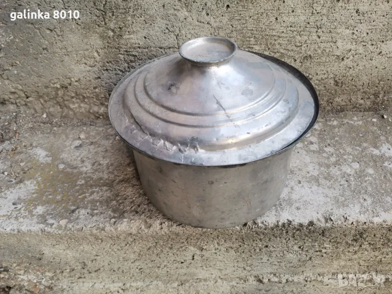 Стара медна тенжера, снимка 1