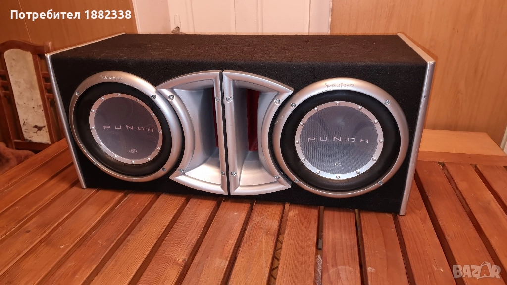 rockford fosgate pl2-210 субуфер за автомобил, снимка 1