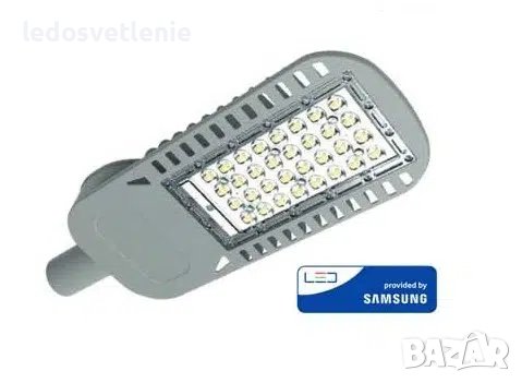 LED Уличен Осветител 100W Samsung диоди с 5 години гаранция, снимка 1
