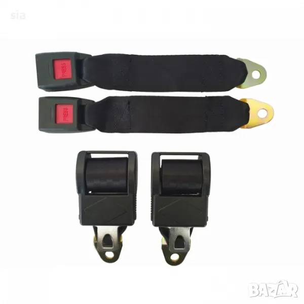 Колани за кола, 2бр, комплект, Предпазни, Автоматичен , снимка 1