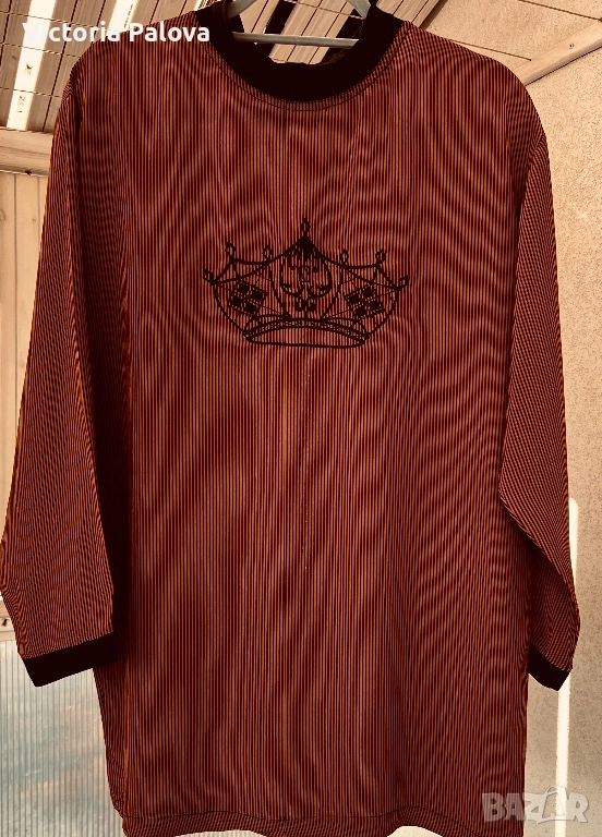 Стилна блуза-туника с бродирана корона , снимка 1