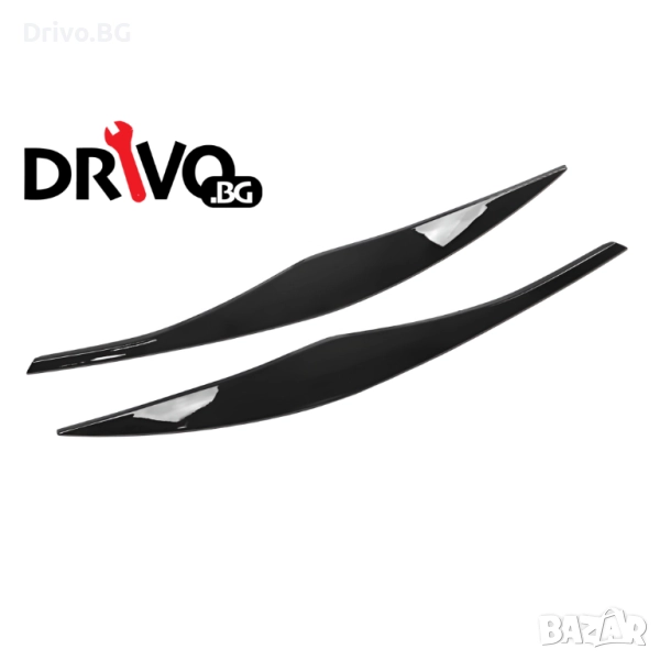 Гаранция! Нови Висококачествени Вежди за Фарове за BMW E90 и E91, снимка 1