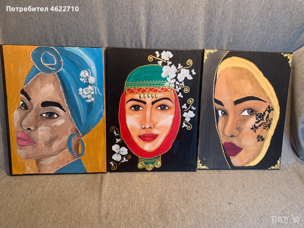 картини портрети на момичета , снимка 1