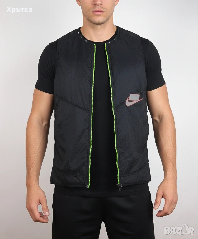 Nike Wild Run Aerolayer - Оригинален мъжки елек размер XL, снимка 1
