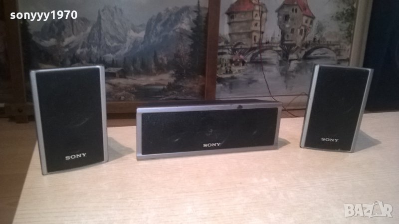 sony ss-ts80+sony ss-ct80-колони и център-внос швеция, снимка 1