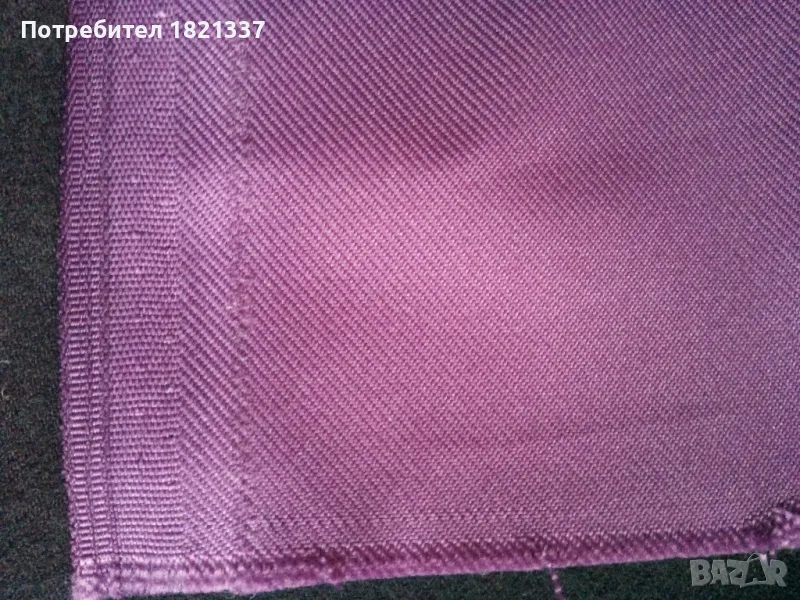 Парче плат в тъмно лилаво , снимка 1
