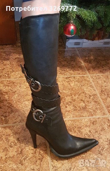 Черни ботуши на FLUXÁ ,номер 40, снимка 1