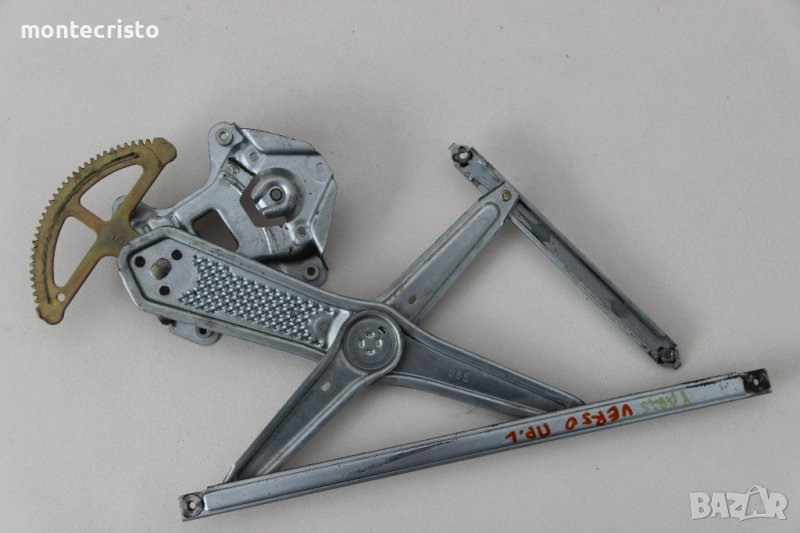 Преден ляв стъклоповдигач Toyota Yaris Verso (1999-2005г.) механизъм стъклоподемник 6980252020, снимка 1