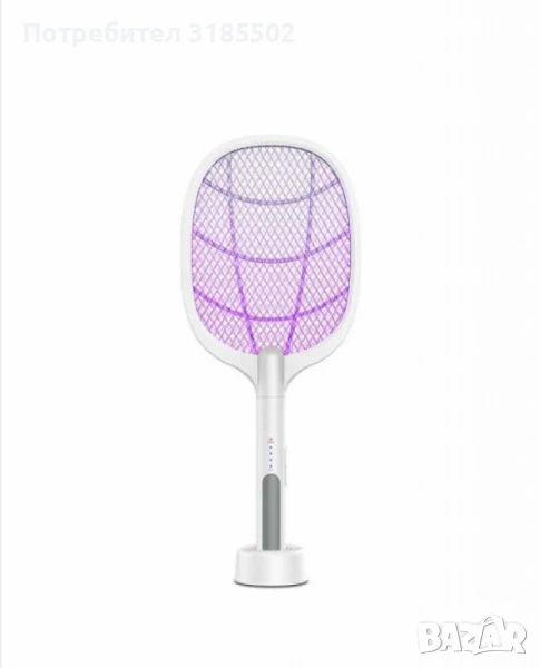 Светлинен капан, електрическа мухобойка против насекоми, снимка 1