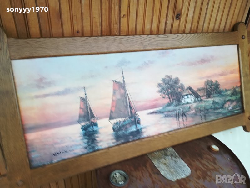 ГОЛЯМА КАРТИНА-121Х56СМ-ОТ ГЕРМАНИЯ 2501241125, снимка 1