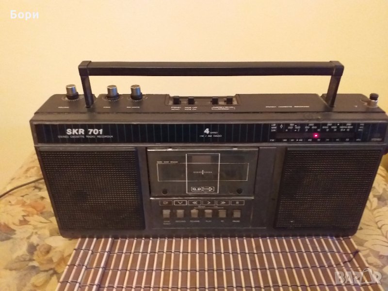SKR 701 ГДР 1986Г /Радиокасетофон, снимка 1