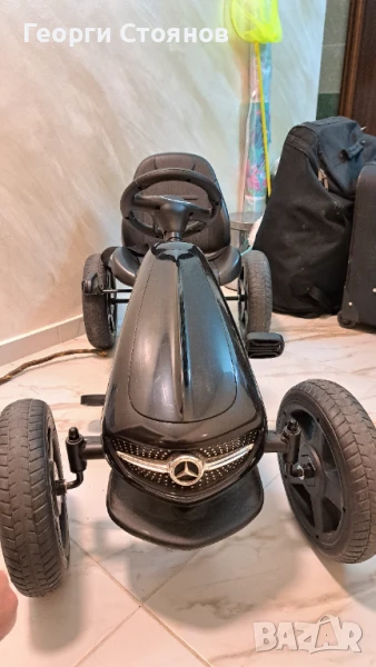 Продавам спортна кола Мерцедес с педали 180лв. и колело Драг 16"180лв., снимка 1
