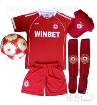 Детски Екип ЦСКА  Топка Шапка Чорапи, снимка 1