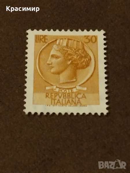 Пощенска марка Италия., снимка 1