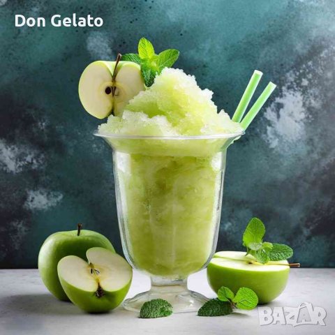 Суха смес за скрежина ЗЕЛЕНА ЯБЪЛКА * Скрежина на прах ЗЕЛЕНА ЯБЪЛКА * (1000г / 6 L Вода), снимка 3 - Други - 33489589