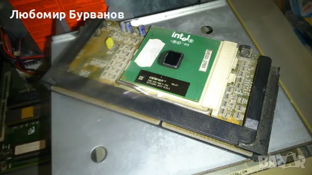  CELERON ретро процесор на слот, снимка 7 - Процесори - 48321085