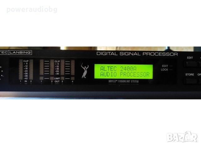 Vintage Дигитален звуков процесор Altec Lansing 2400A Digital Signal Processor (DSP), снимка 7 - Ресийвъри, усилватели, смесителни пултове - 43660155