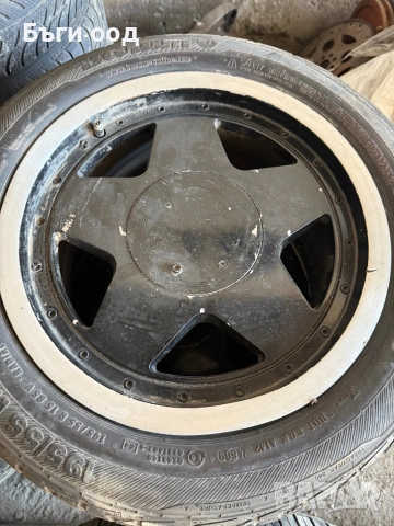 4бр дуралуминеви джанти 4х100 R15 с летни гуми , снимка 4 - Гуми и джанти - 16245966