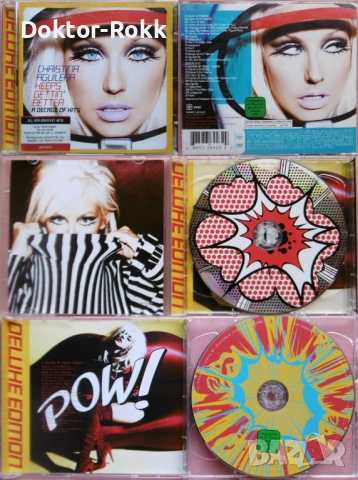  Christina Aguilera - оригинални дискове, снимка 4 - CD дискове - 53145276
