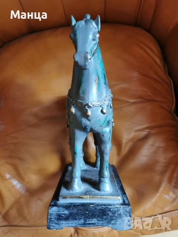 Статуетка на кон, снимка 5 - Статуетки - 52583010