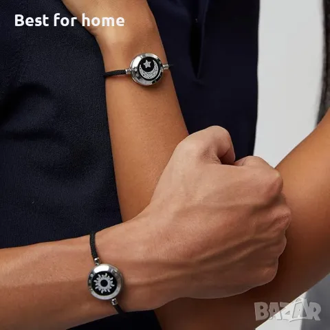 TOTWOO Sun and Moon- гривни за влюбени- Дизайнерска серия, снимка 5 - Смарт гривни - 48146797