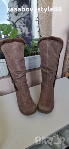 Ботуши G. H. Bass&Go 38.5н.Естествена велур , снимка 5 - Дамски ботуши - 52957367