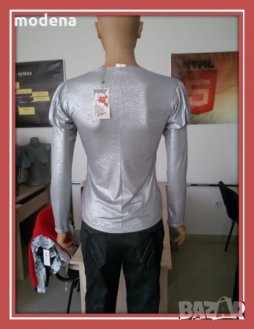 Блуза Роси Доби размер S, M, снимка 4 - Блузи с дълъг ръкав и пуловери - 33046039