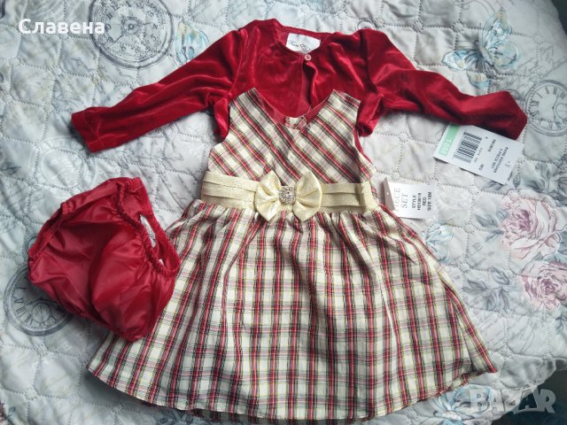 Детски бебешки рокли, снимка 2 - Бебешки рокли - 28011554