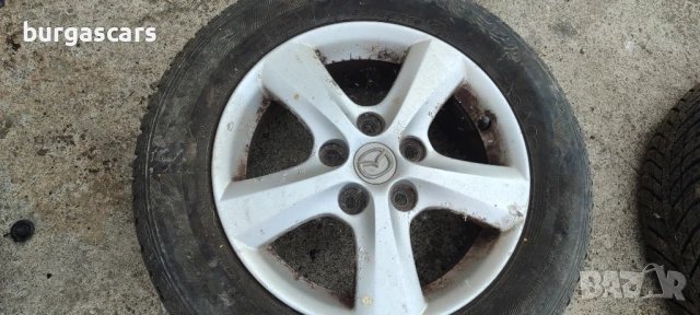 Алуминиеви джанти 15ки Mazda 3 - 200лв, снимка 4 - Гуми и джанти - 51214982