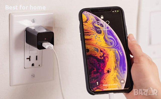 Скрита камера- зарядно  HD от KDXF, снимка 9 - Камери - 39310796