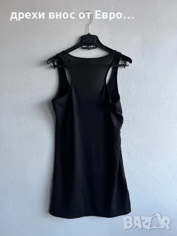 Дамски черен потник/туника, снимка 2 - Потници - 50058874