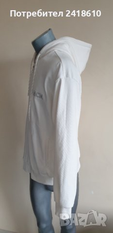 MCM Hoodie Essentials Logo Zip Up Organic Cotton Mens Size М НОВО! ОРИГИНАЛ! Суичер с цял Цип!, снимка 6 - Спортни дрехи, екипи - 43352037