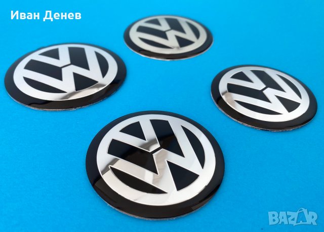 Стикери за капачки на джанти Vw / Golf / passat / bora емблеми лепенка, снимка 5 - Аксесоари и консумативи - 34605307
