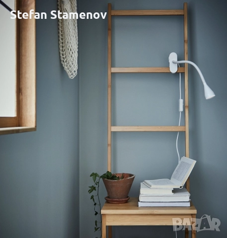 Ikea NÄVLINGE бяла LED спот лампа с щипка, снимка 3 - Лед осветление - 52860601