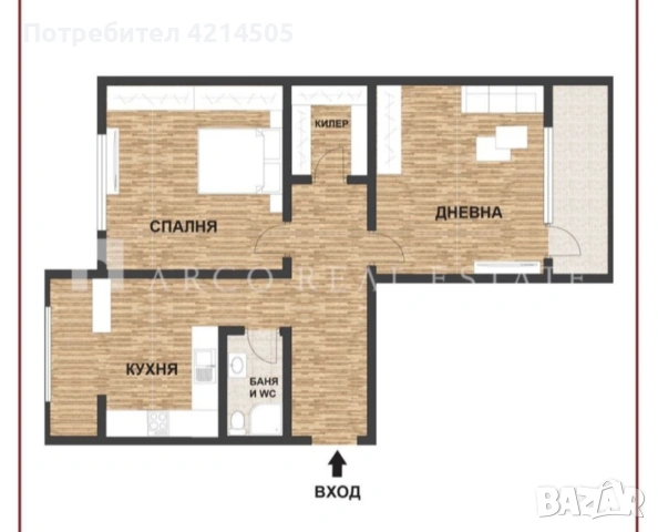 Продавам апартамент Люлин 6 , снимка 6 - Апартаменти - 53213505