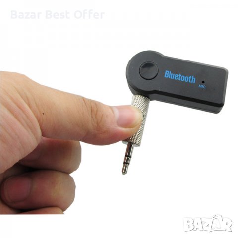 Car Kit Bluetooth Receiver (Ресивър 3.5мм/Авто Аудио Приемник/AUX)